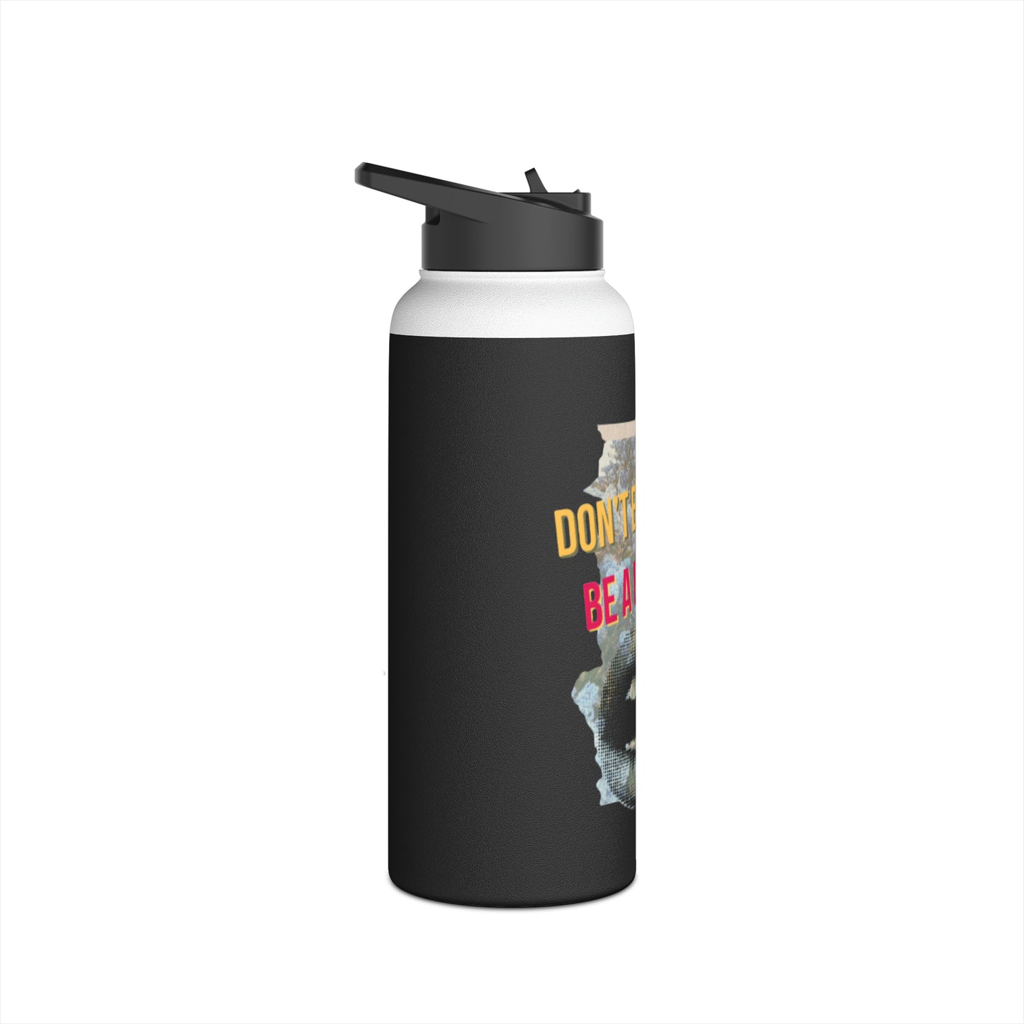 Don't Be a Lady, Be a Legend - Stainless Steel Water Bottle, Standard Lid