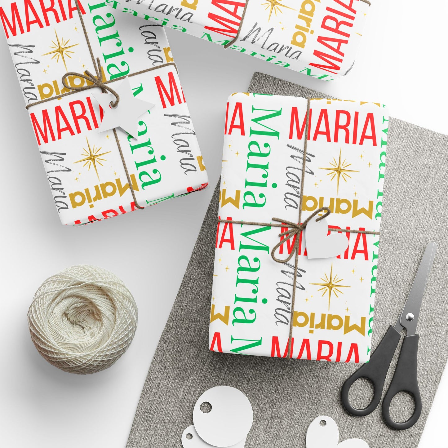 MARIA Personalized Gift Wrapping Papers