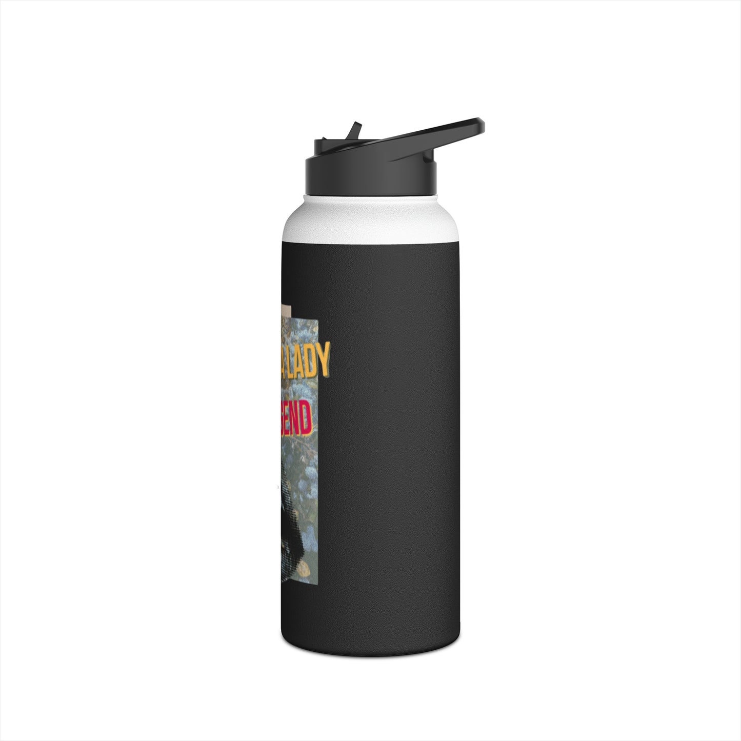 Don't Be a Lady, Be a Legend - Stainless Steel Water Bottle, Standard Lid