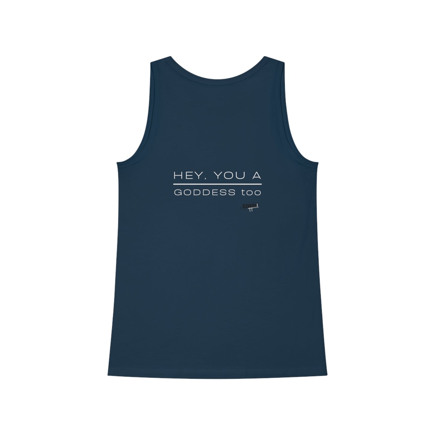 REMINDER GODDESS - Inspirational Motivational Happy Funny Quote - Double-Sided Women's Dreamer Tank Top