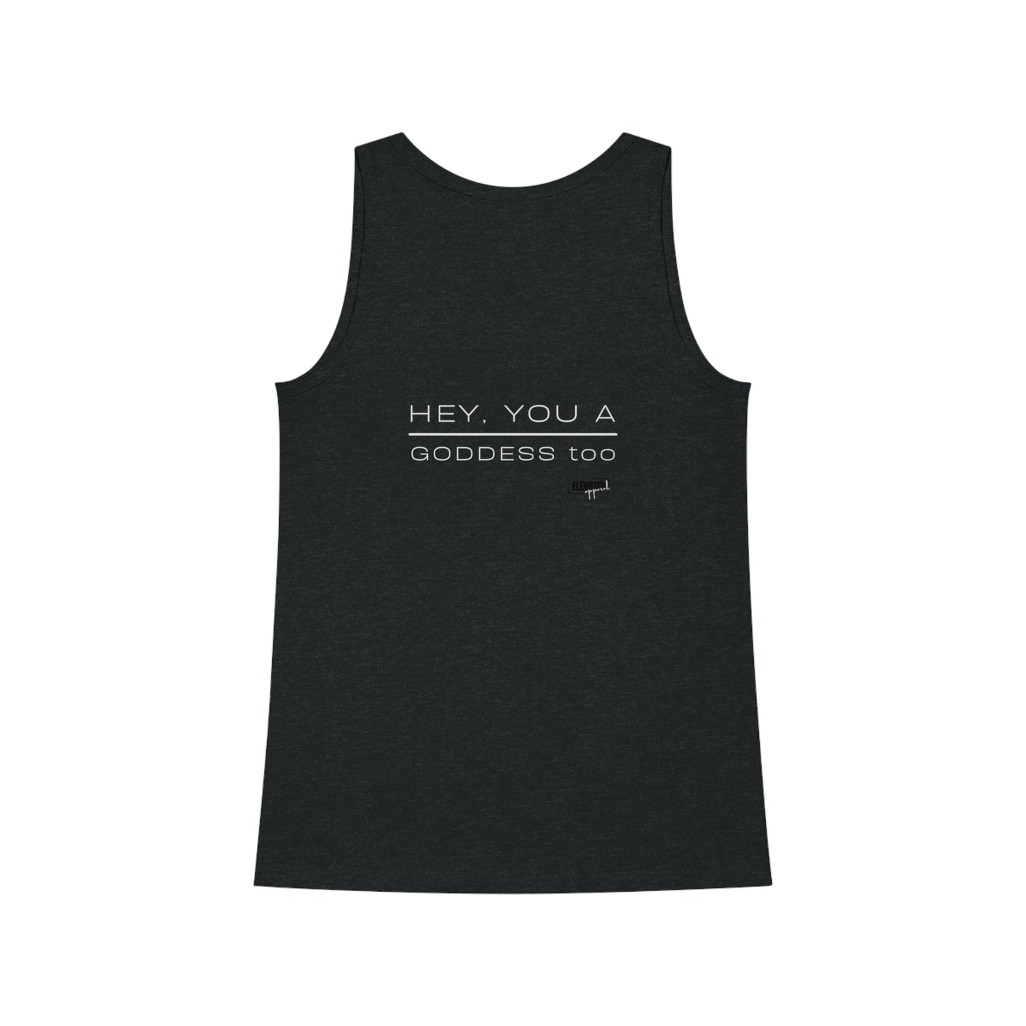 REMINDER GODDESS - Inspirational Motivational Happy Funny Quote - Double-Sided Women's Dreamer Tank Top