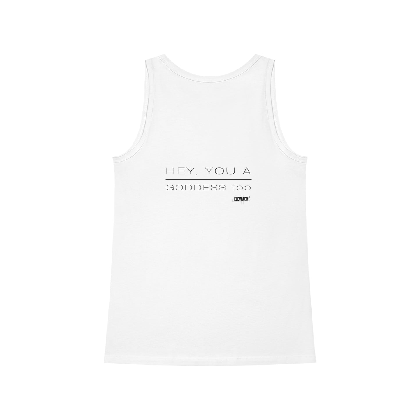 REMINDER GODDESS - Inspirational Motivational Happy Funny Quote - Double-Sided Women's Dreamer Tank Top