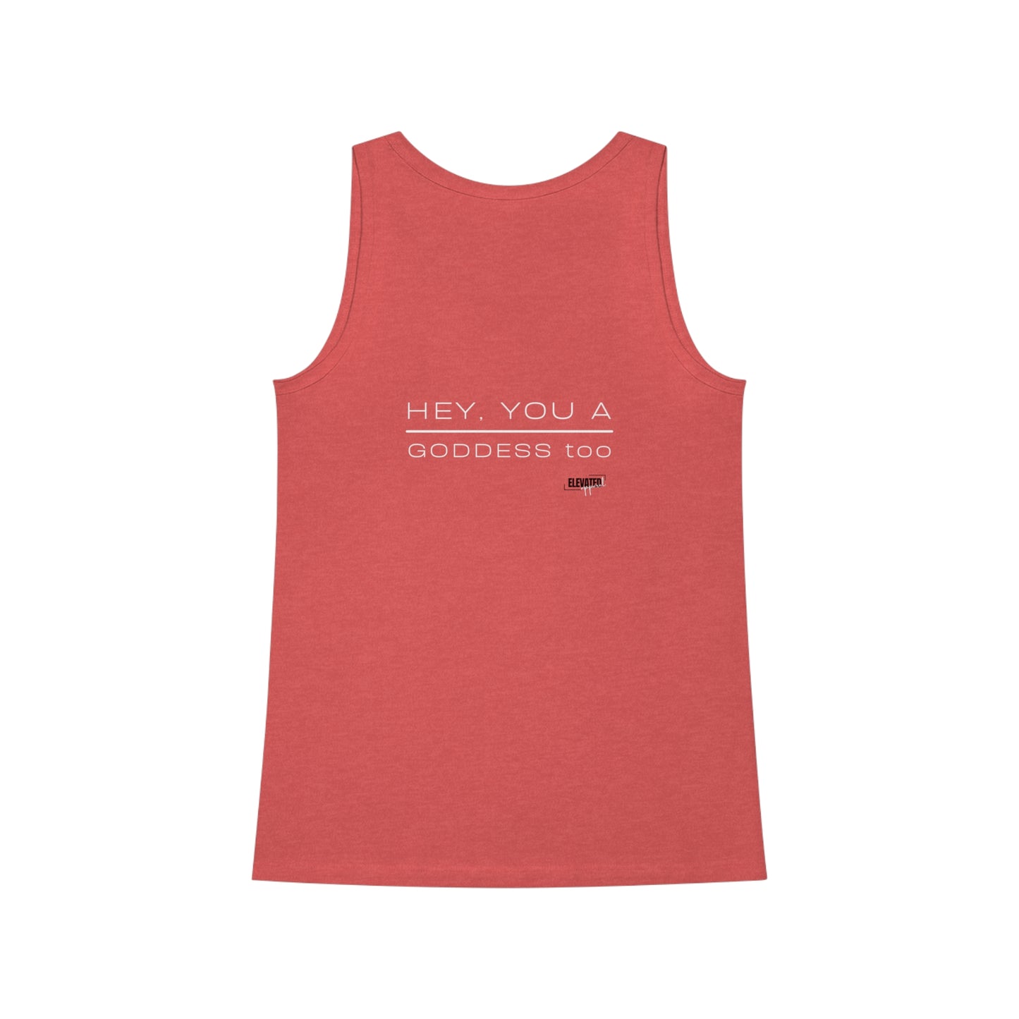 REMINDER GODDESS - Inspirational Motivational Happy Funny Quote - Double-Sided Women's Dreamer Tank Top