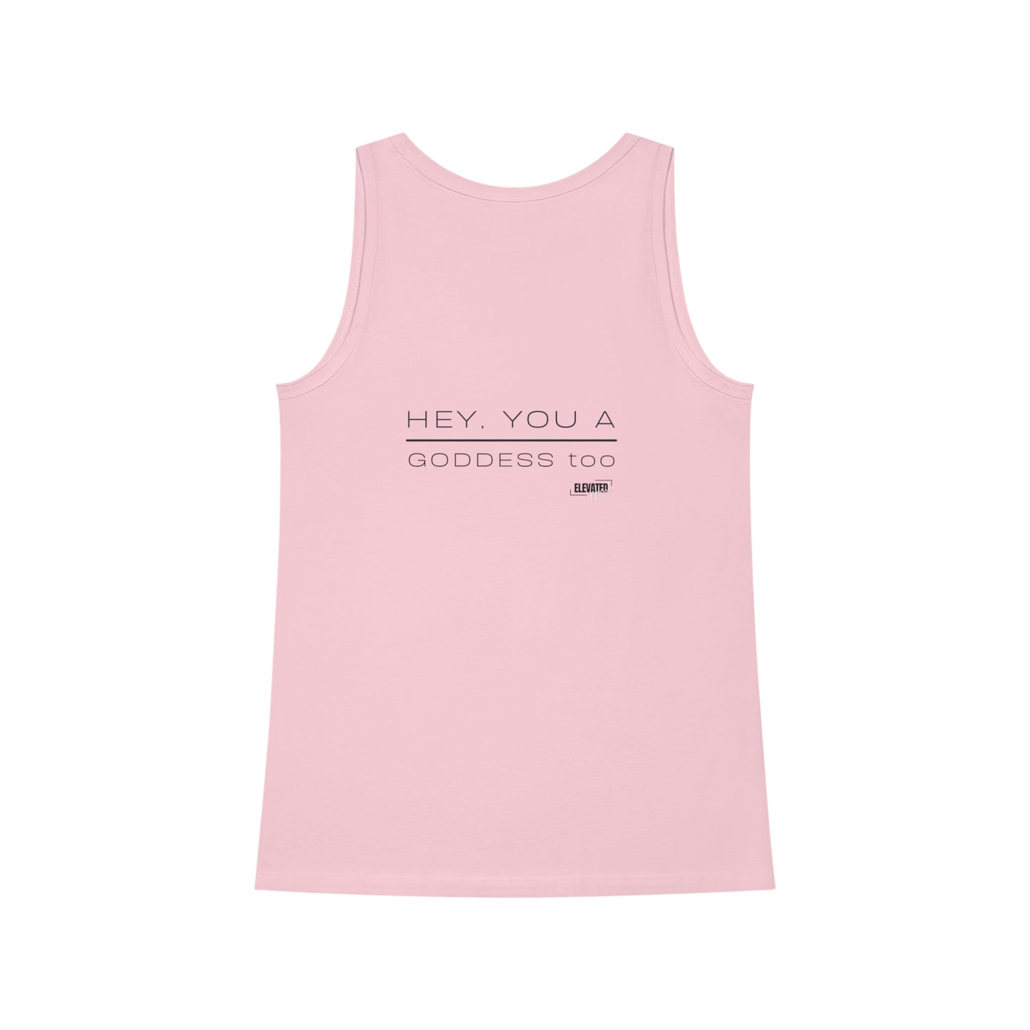 REMINDER GODDESS - Inspirational Motivational Happy Funny Quote - Double-Sided Women's Dreamer Tank Top