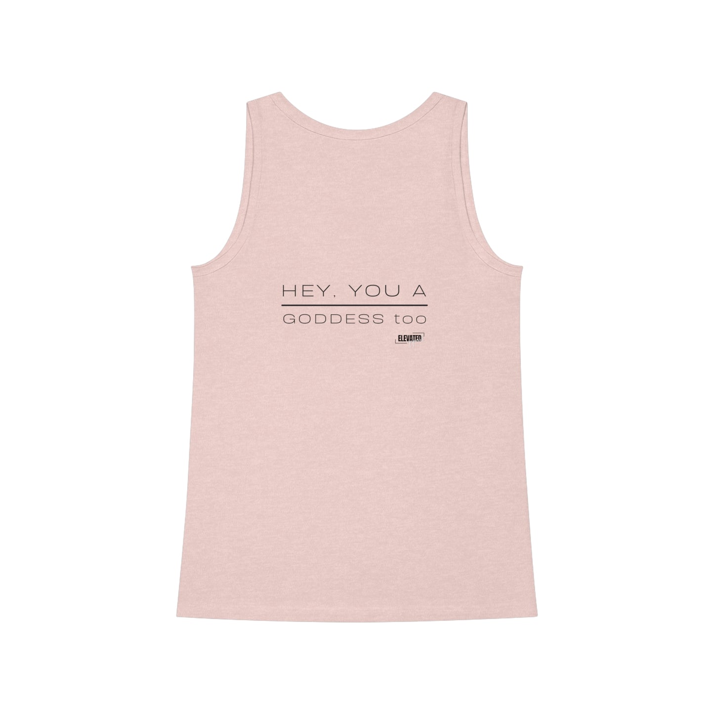 REMINDER GODDESS - Inspirational Motivational Happy Funny Quote - Double-Sided Women's Dreamer Tank Top